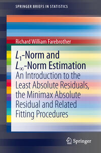 Vorderes Coverbild L1-Norm and L8-Norm Estimation