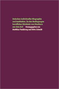 Vorderes Coverbild Zwischen individueller Biographie und Institution