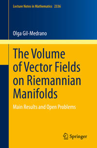 Vorderes Coverbild The Volume of Vector Fields on Riemannian Manifolds