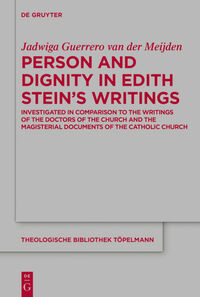 Vorderes Coverbild Person and Dignity in Edith Stein’s Writings