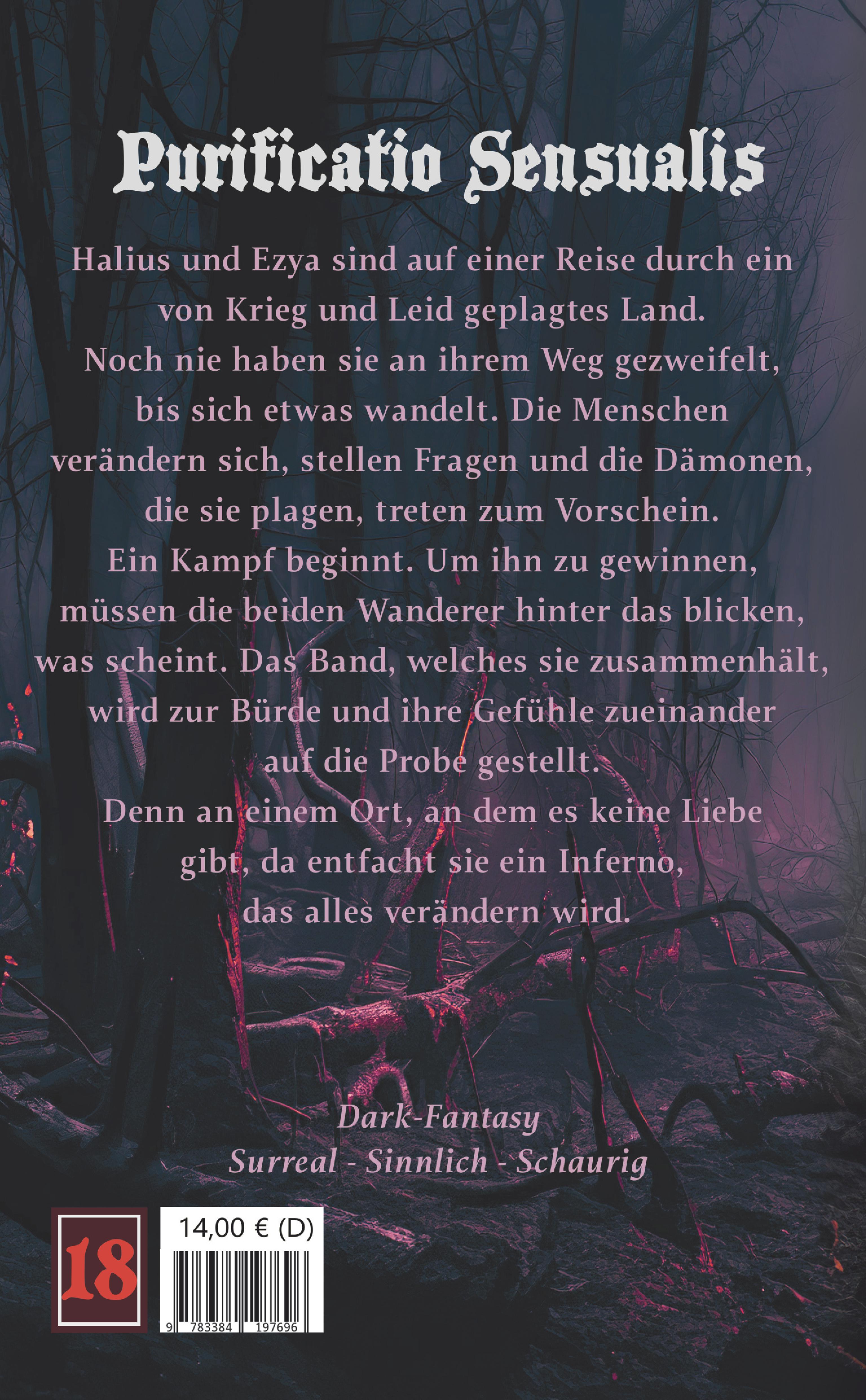 Rückseitencover Purificatio Sensualis