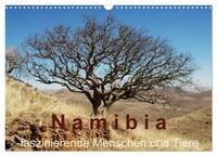 Vorderes Coverbild Namibia - faszinierende Menschen und Tiere (Wandkalender 2025 DIN A3 quer), CALVENDO Monatskalender