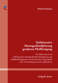 Vorderes Coverbild Kollaborative Montageablaufplanung getakteter Fließfertigung
