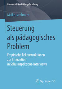 Vorderes Coverbild Steuerung als pädagogisches Problem