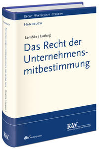 Vorderes Coverbild Das Recht der Unternehmensmitbestimmung