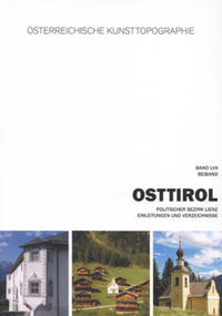 Vorderes Coverbild Osttirol. Band 1-4. Die Kunstdenkmäler Osttirols komplett