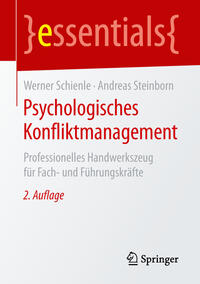 Vorderes Coverbild Psychologisches Konfliktmanagement