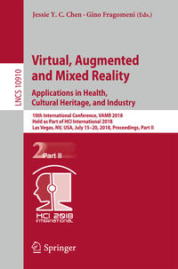 Vorderes Coverbild Virtual, Augmented and Mixed Reality: Applications in Health, Cultural Heritage, and Industry