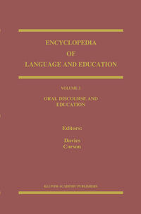 Vorderes Coverbild Oral Discourse and Education