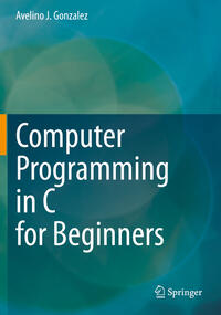 Vorderes Coverbild Computer Programming in C for Beginners