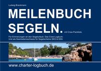 Vorderes Coverbild MEILENBUCH SEGELN. Seemeilennachweis für Sportbootführerscheine SKS &amp; SSS.