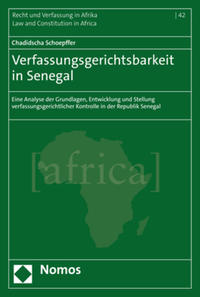 Vorderes Coverbild Verfassungsgerichtsbarkeit in Senegal