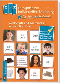 Vorderes Coverbild DaZ-Lernspiele zur individuellen Förderung - für Fortgeschrittene