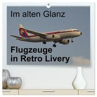 Vorderes Coverbild Im alten Glanz: Flugzeuge in Retro Livery (hochwertiger Premium Wandkalender 2025 DIN A2 quer), Kunstdruck in Hochglanz
