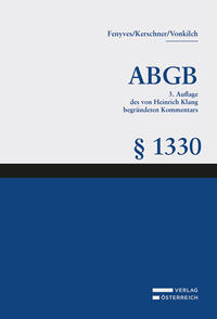 Vorderes Coverbild Großkommentar zum ABGB - Klang Kommentar