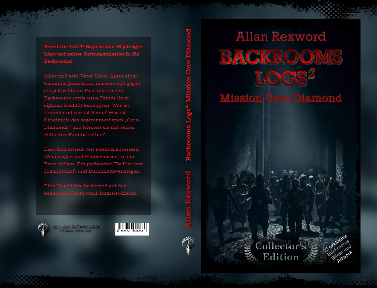 Gesamtes Coverbild Backrooms Logs²: Mission Core-Diamond
