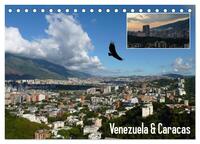 Vorderes Coverbild Venezuela & Caracas (Tischkalender 2026 DIN A5 quer), CALVENDO Monatskalender
