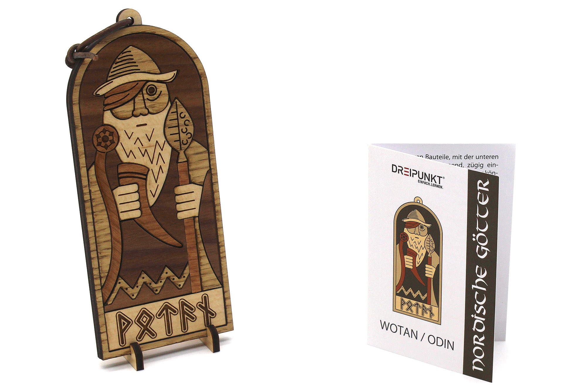 Beispielinhalt (Bild) Amulett Wotan / Odin