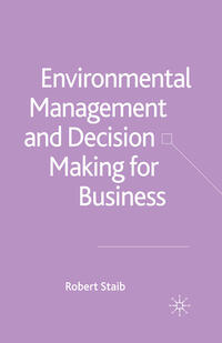 Vorderes Coverbild Environmental Management and Decision Making for Business