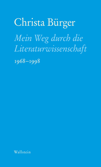 Vorderes Coverbild Mein Weg durch die Literaturwissenschaft