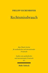 Vorderes Coverbild Rechtsmissbrauch