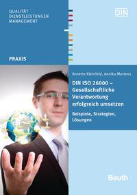 Vorderes Coverbild DIN ISO 26000 - Gesellschaftliche Verantwortung erfolgreich umsetzen