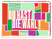 Vorderes Coverbild Du hast die Wahl! 25 Postkarten. jung, bunt, politisch