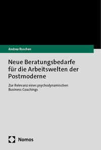 Vorderes Coverbild Neue Beratungsbedarfe für die Arbeitswelten der Postmoderne