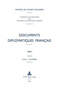 Vorderes Coverbild Documents diplomatiques français