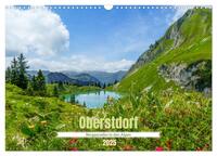 Vorderes Coverbild Oberstdorf - Bergparadies in den Alpen (Wandkalender 2025 DIN A3 quer), CALVENDO Monatskalender