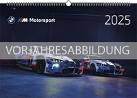Vorderes Coverbild BMW M Motorsport Wandkalender 2026