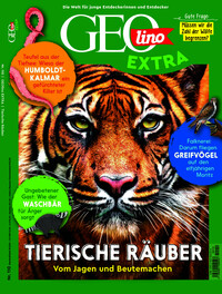 Vorderes Coverbild GEOlino Extra / GEOlino extra 110/2025 - Tierische Räuber