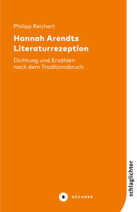 Vorderes Coverbild Hannah Arendts Literaturrezeption