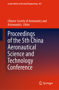 Vorderes Coverbild Proceedings of the 5th China Aeronautical Science and Technology Conference
