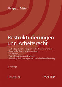 Vorderes Coverbild Restrukturierungen und Arbeitsrecht