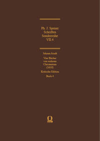 Vorderes Coverbild Philipp Jakob Spener: Schriften