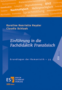 Vorderes Coverbild Einführung in die Fachdidaktik Französisch