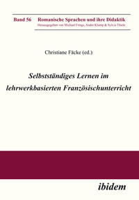 Vorderes Coverbild Selbstständiges Lernen im lehrwerkbasierten Französischunterricht.