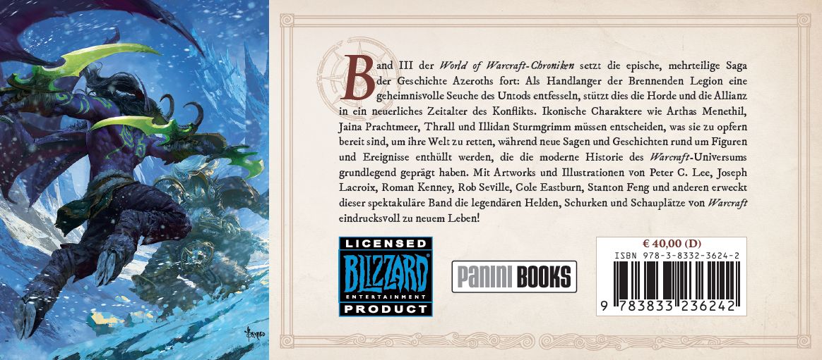 Rückseitencover World of Warcraft: Chroniken Bd. 3