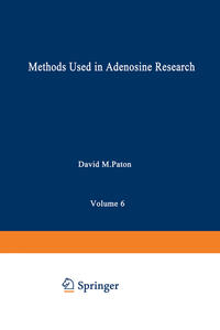 Vorderes Coverbild Methods Used in Adenosine Research