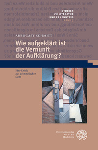 Vorderes Coverbild Wie aufgeklärt ist die Vernunft der Aufklärung?