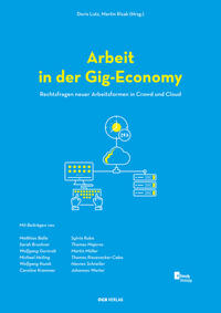 Vorderes Coverbild Arbeit in der Gig-Economy