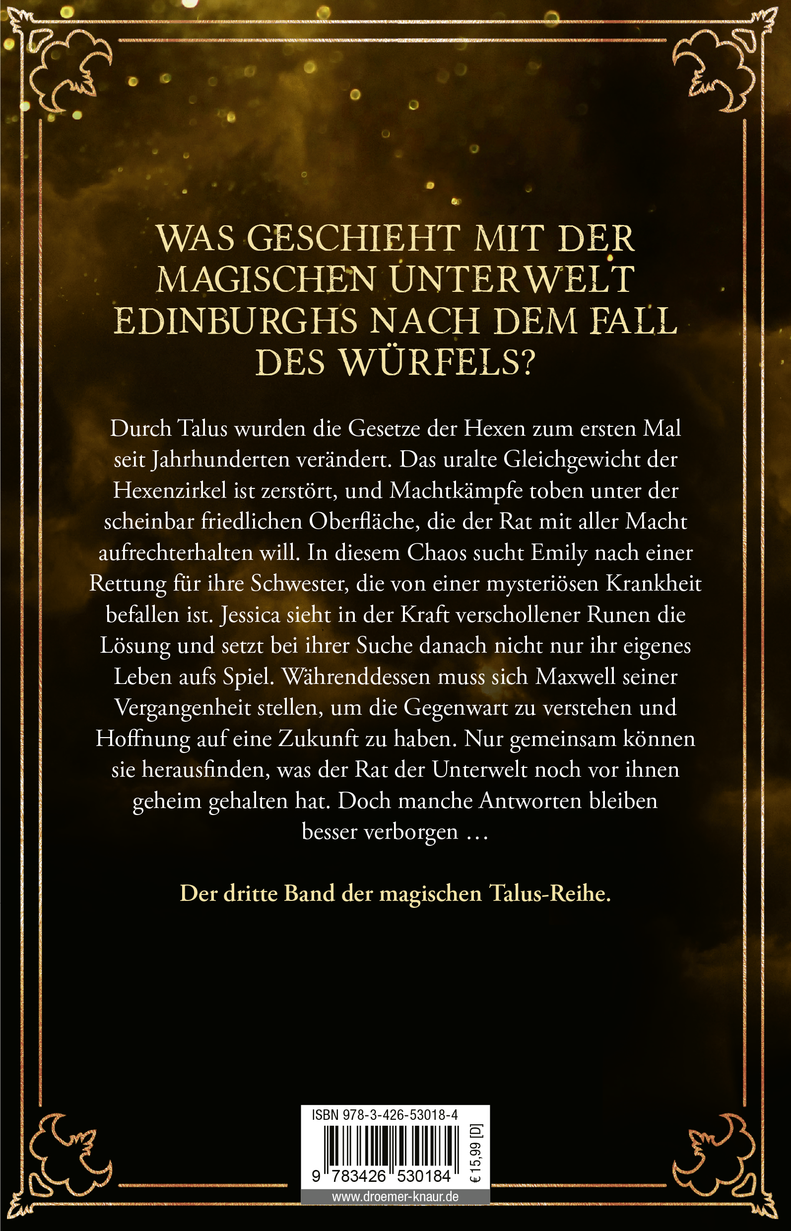 Rückseitencover Talus - Die Runen der Macht