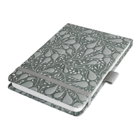 Vorderes Coverbild SIGEL JN360 Notizblock Jolie, A6+, dotted, schwarz, grau