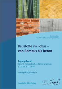Vorderes Coverbild Baustoffe im Fokus - von Bambus bis Beton