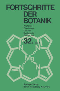 Vorderes Coverbild Fortschritte der Botanik