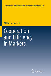 Vorderes Coverbild Cooperation and Efficiency in Markets