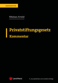 Vorderes Coverbild Privatstiftungsgesetz