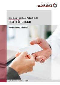Vorderes Coverbild Titel in Österreich