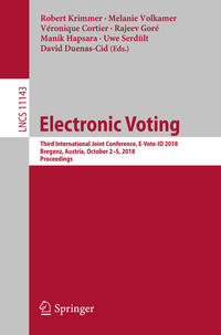 Vorderes Coverbild Electronic Voting